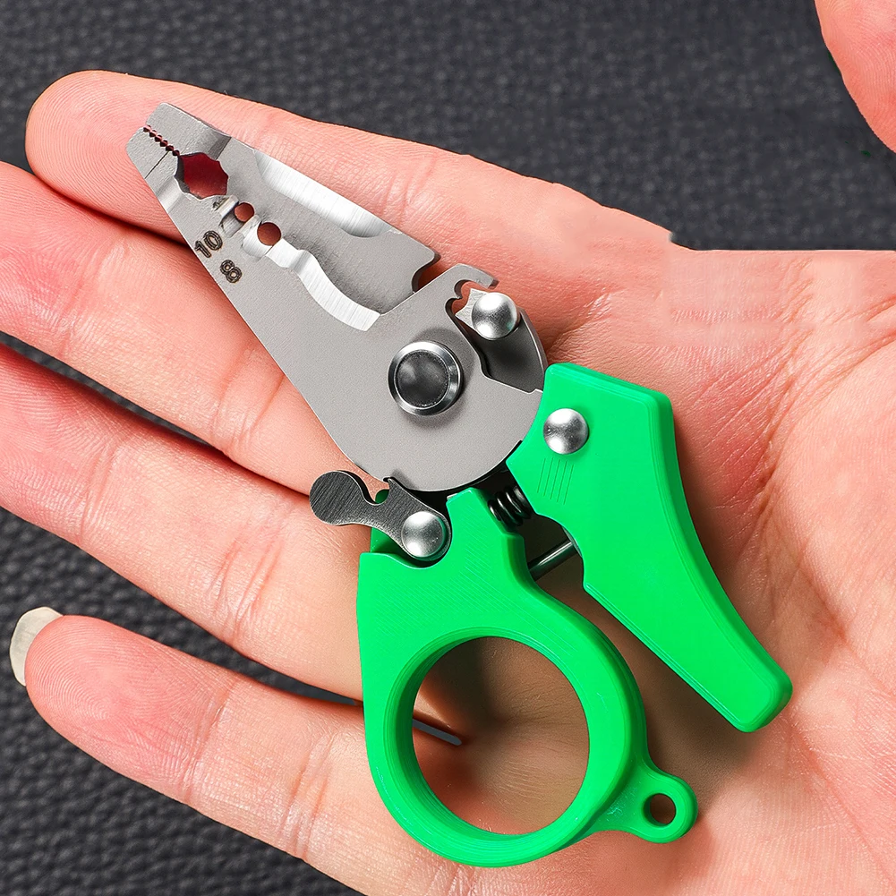 

2pcs Mini Wire Stripper Crimping Tool Set Cable Stripping Wire Cutter Multi Tools Cut Line Cable Multifunctional Hand Tools