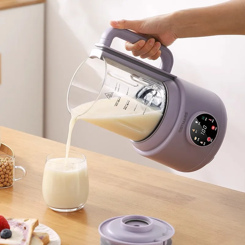 Mini máquina de leite de soja, 1,1l, espremedor elétrico doméstico, 12h, nomeação, quebra de parede, aquecimento, cozinhar, misturador de alimentos, automático, manter aquecido
