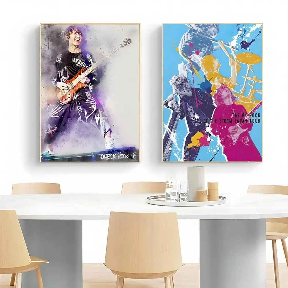band dynamic O-ONE OK ROCK Poster Wall Art Print Poster Decorative Mural Home Decor Gift Unframed