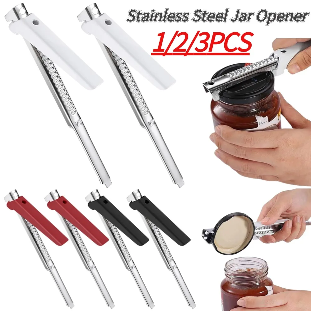 

1/2/3 шт. регулируемая открывалка для бутылок с крышками из нержавеющей стали, открывалка для банок, экономичная ручная открывалка для бутылок, консервные гаджеты, кухонные гаджеты
