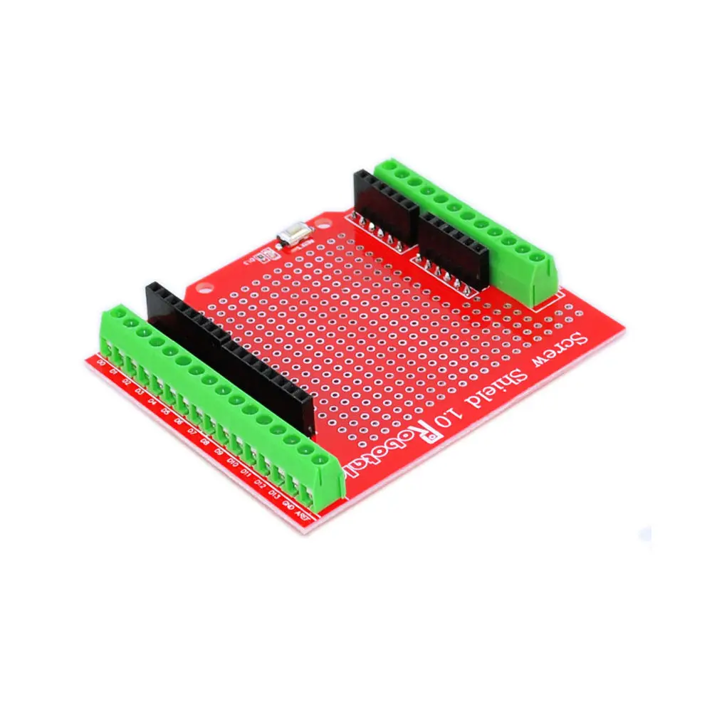 Prototype Screw Shield Terminal Expansion Board Double Side PCB IO Solder for Arduino Mega2560