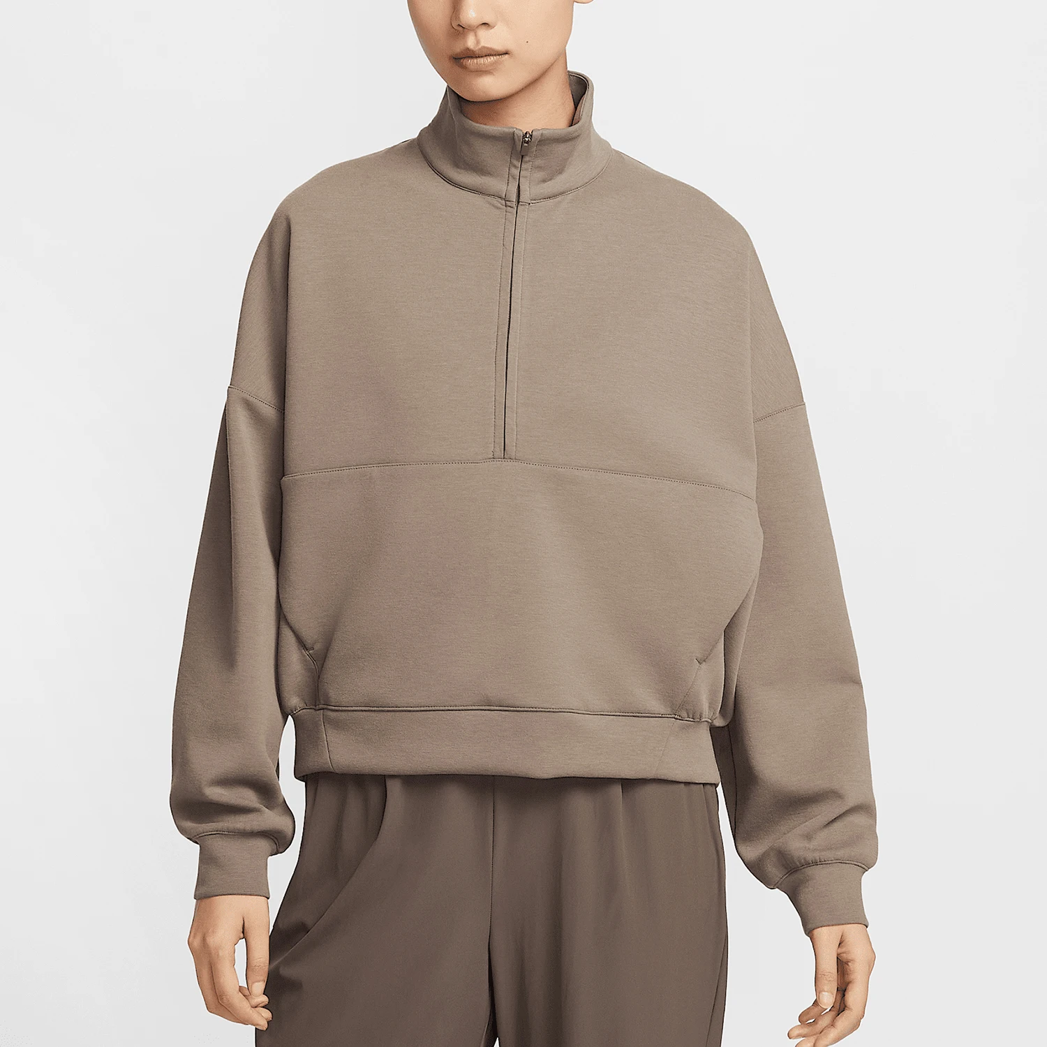 

Nike Genuine Women's Half-Zip Stand-Collar Hoodie HQ8189-233