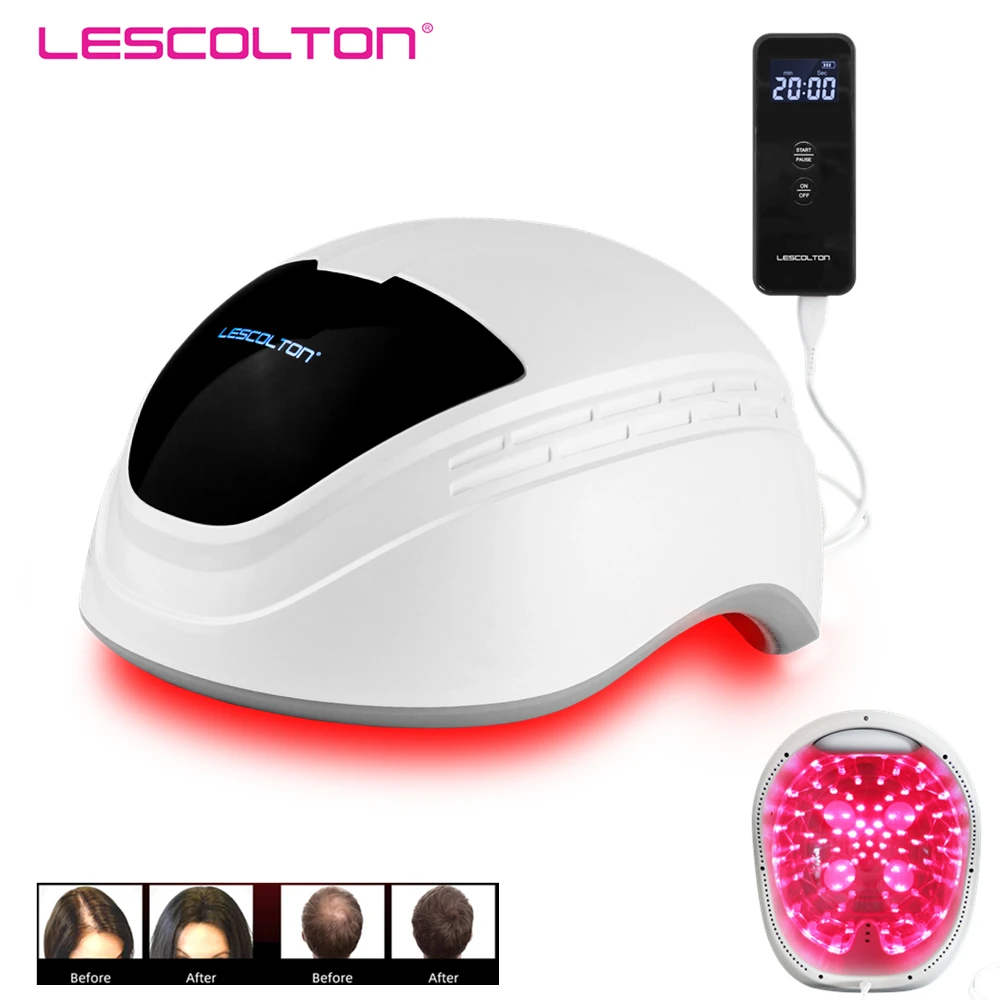 Lescolton Hair Growth Helmet LLLT Hair Loss Treatment Machine Hair Regrowth Cap Hair Growth Products Anti-off For Men Women