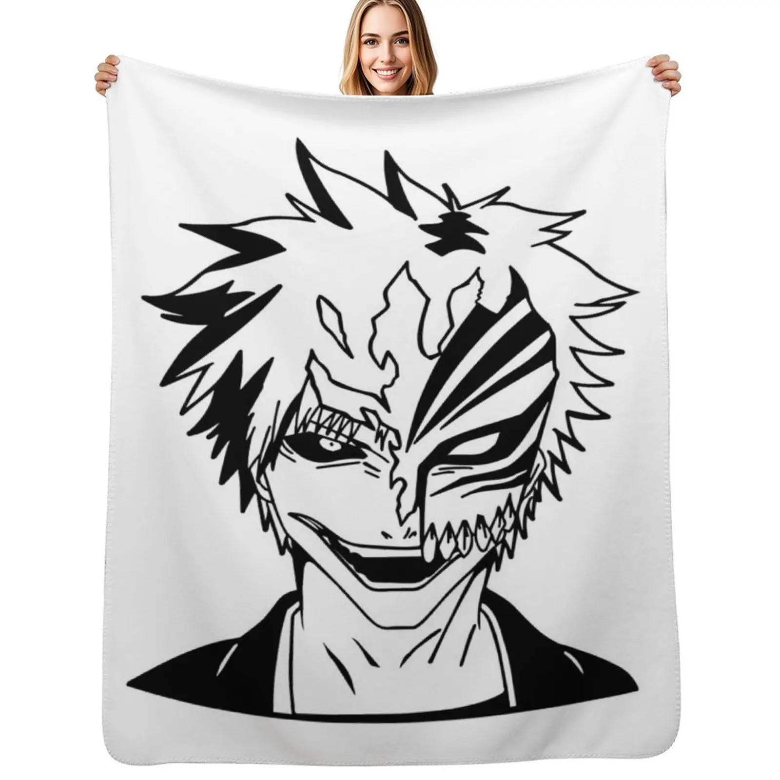 

Ichigo Throw Blanket Spring Fall Cozy Throw Blanket for Couch