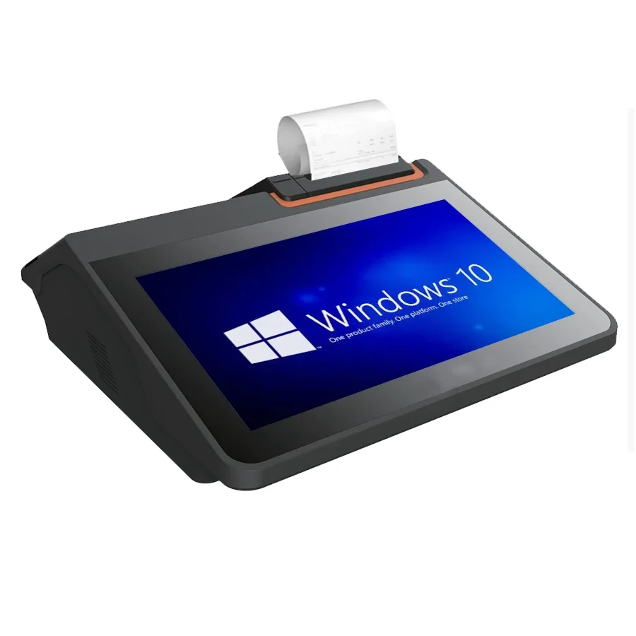 Touch Screen pos systems tablet windows 10 New Windows 58mm Pos Machine Cash Register Tablet POS