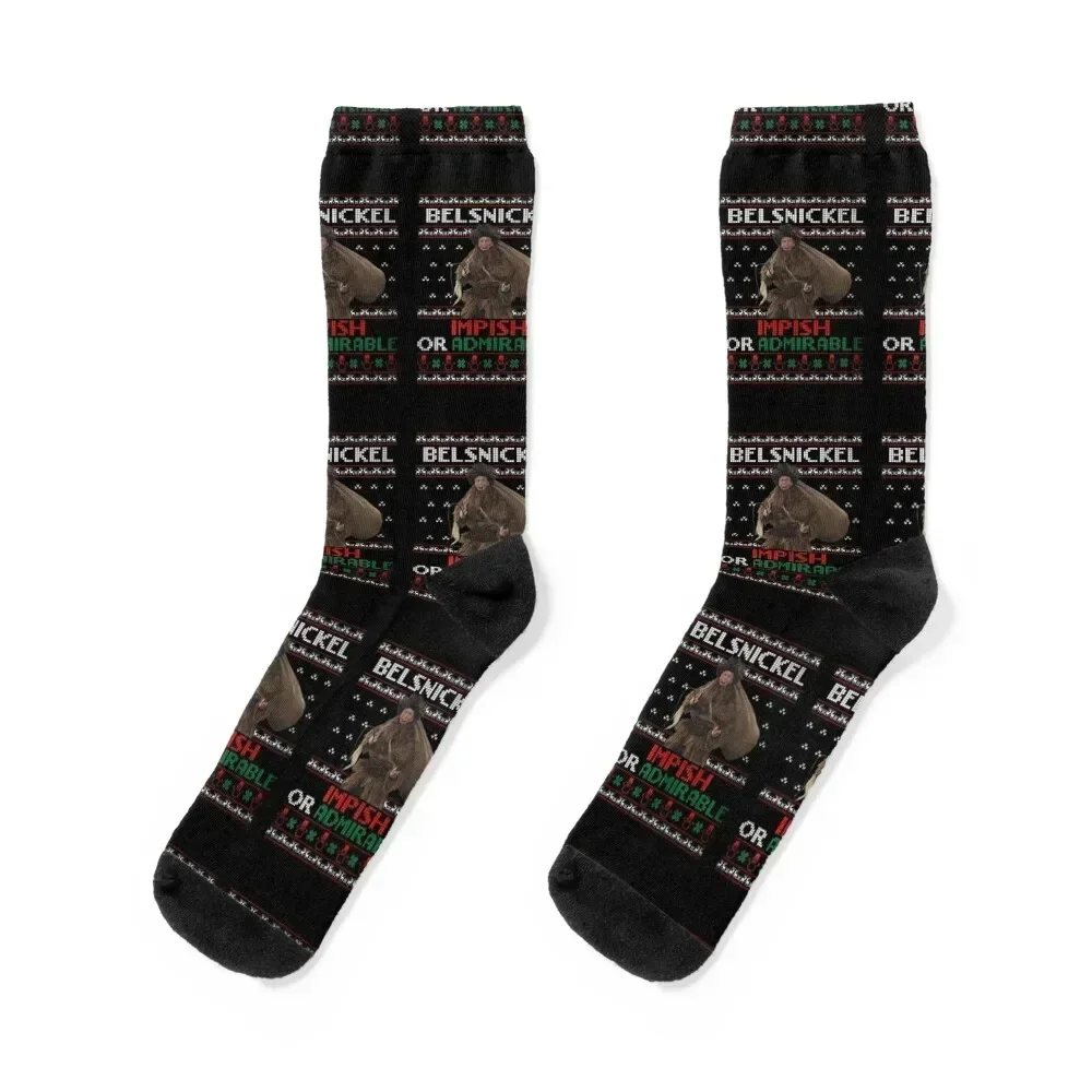 

Belsnickel impish or Admirable Dwight The Office Ugly Socks sports and leisure Heating sock Run Boy Socks Women's