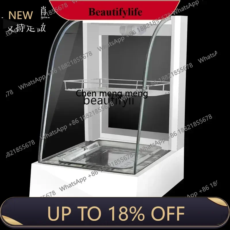 

YH Insulation Display Cabinet Egg Tart Insulation Commercial Hamburger Food Fried Chicken Bread Desktop Mini