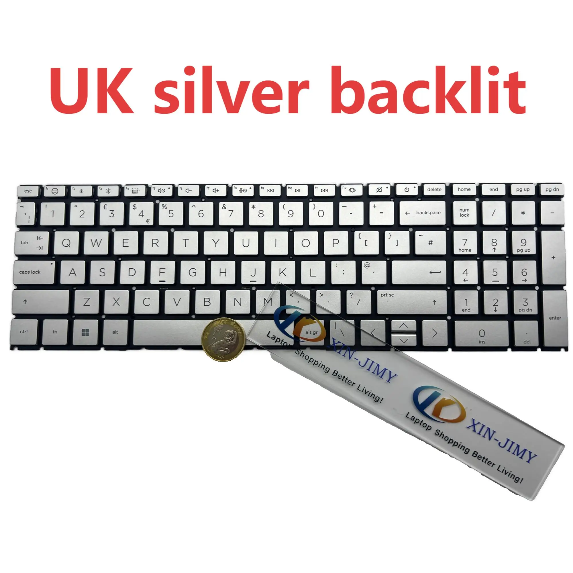 

17-CR UK Backlit Keyboard for HP ENVY 17-cr0013d 17-CR0001SA 17-CR0006NA 17-CR0001na 17T-CR 17T-CW 17-CW 17-CW0008NA 17-CW0476NG