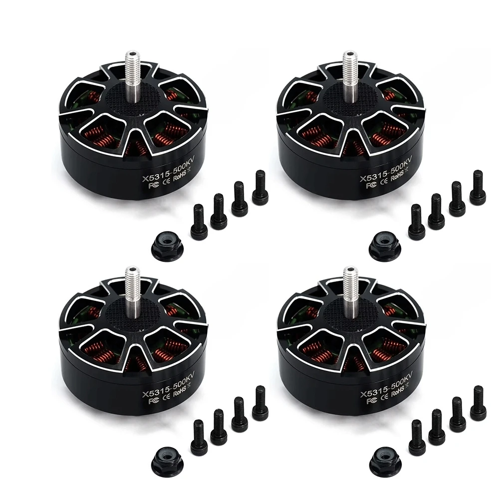 

4pcs/lot RC Motor X5315 5315 Brushless Motor 250KV 340KV 420KV 500KV 4-8S for 15inch FPV Long Range Drone DIY Large FPV Motor