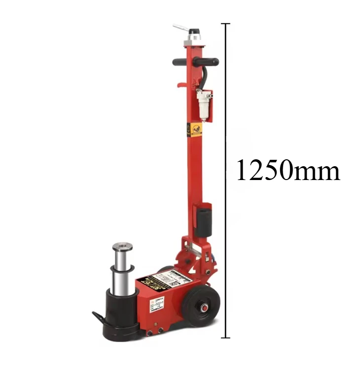 

50 80 100 120Ton Horizontal pneumatic jack air lift heavy truck Single/double folding lever Overpressure protection repair tool
