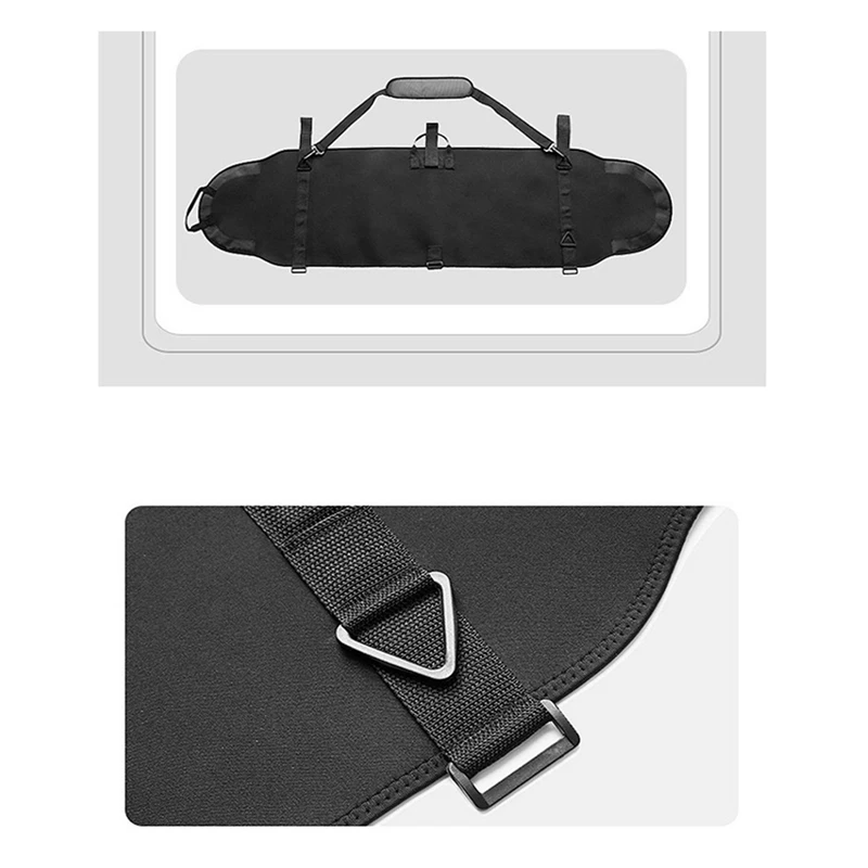 Ski Snowboard Bag Scratch-Resistant Backpack Monoboard Plate Protective Case Skiing Snowboarding Snowboards Carry Bag