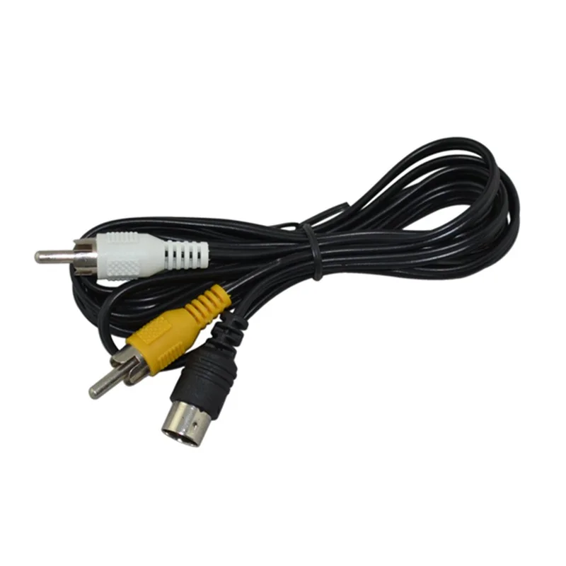 

for Sega Genesis II MD 2 AV Cable 1.5M Game Audio Video Stereo Composite Cord RCA Connection Wire for SEGA Mega Drive AV Line