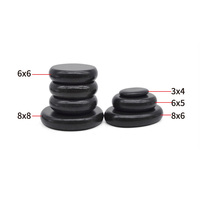 2Pcs Natural Volcanic Massage Stones Healing Spa Rocks for Home Or Professional Use Deep Relaxation with Oil