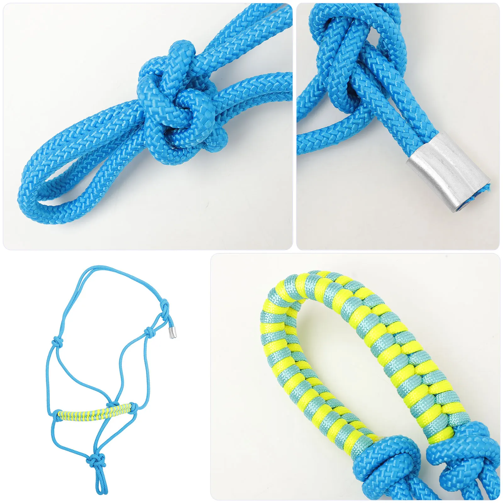 

Horse Halter Nylon Wear Resistant Comfortable Durable Outdoor Horsemanship Show Training Portable Fully Supply Riding Collar