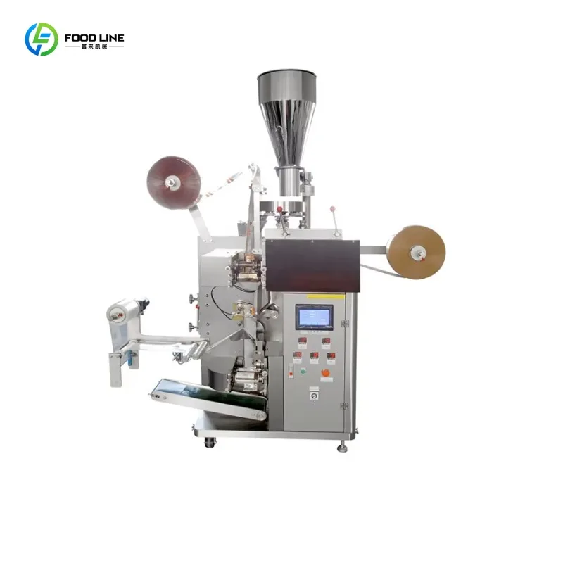 Customized Full Automatic Vertical Packaging Machine Suitable For Small Granule Tea Health Tea Inner Outer Bag Production
