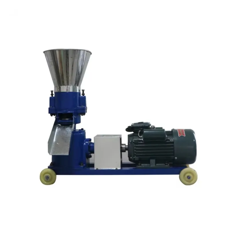 

High Quality 200Kg/h Animal Feed Pellet Machine With Engine Motor Gearbox Bearing Home Use Manufacturing Plant