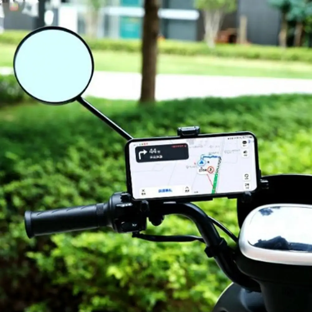 

Надежная подставка для телефона. Держатель для телефона из нейлонового волокна. Прочный держатель для телефона на мотоцикле с регулируемым углом наклона для улицы и байкеров.