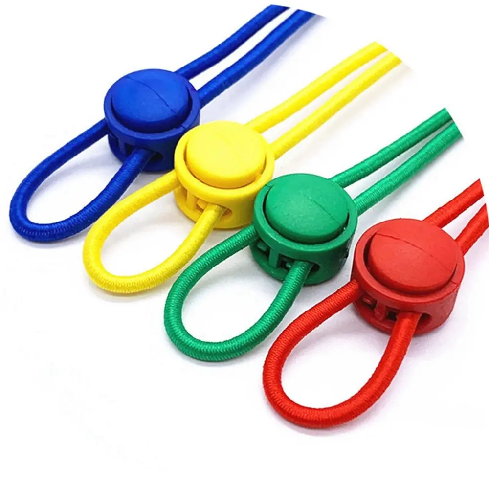 2 Hole Spring Buckle Elastic Rope Adjustment for Hats Bags Cord Lock Clip Buckle Clamp Garments Accessoies Clip Stopper