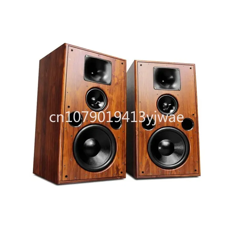 A-1321 12 Inch Passive Bookshelf Speaker HIFI Fever 3 Frequency Horn Tweeter Double Guide Hole 180W 4/8Ohm