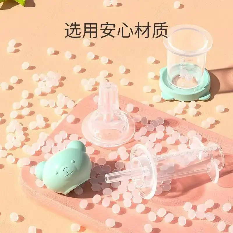 Silicone Baby Feeding Supplies Anti-choking Dropper Pacifier Head Feeding Medicine and Water Supplies Baby Health Care