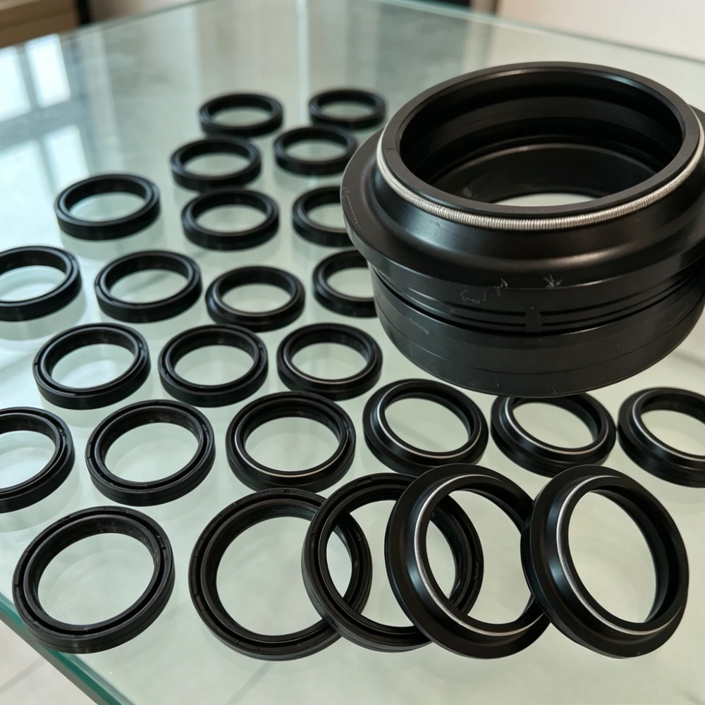 

4/8/16pc 50x63x11 Front Fork Oil Sea Cover For TM Racing EN 125 144 250 300 530F 450F MX 125 144 250 250F 300 450F 530F 2009-12