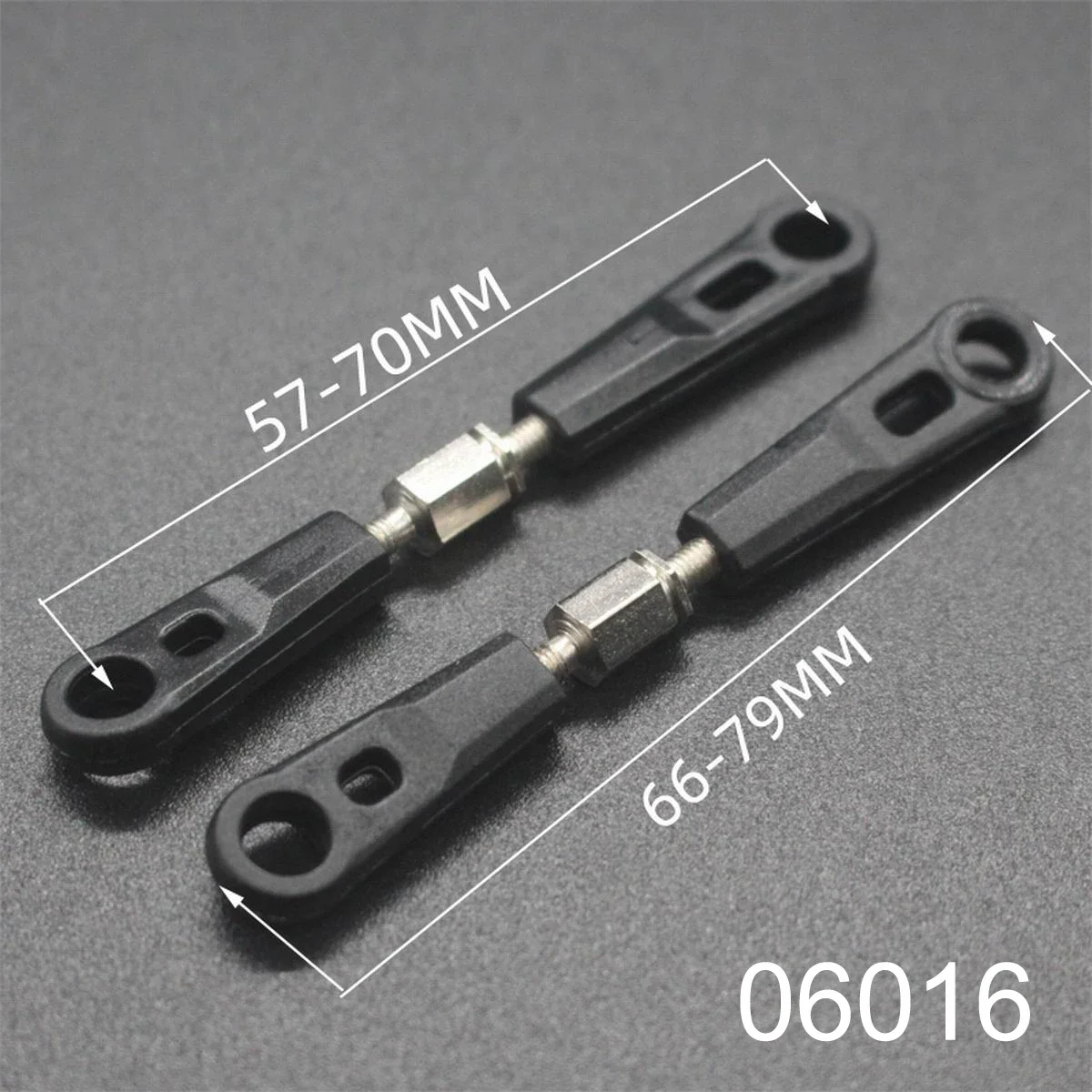 4PCS HSP 06016 Steering Link Front/Rear Upper Link For 1/10 RC Car 94105/94106/94166/94155/94111/94111Pro/94188/94115/94155Pro