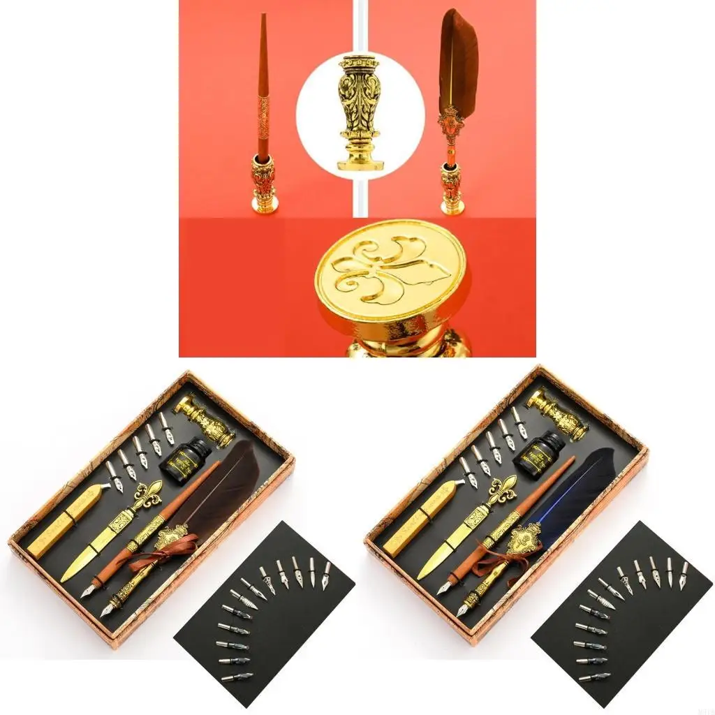 M5TB Peather Dip Pen