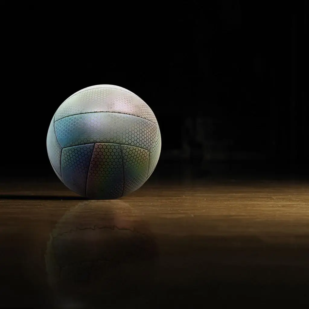 

Glowing Volleyball PU Leather Volleyball for Gym Playground Girls Boys Play