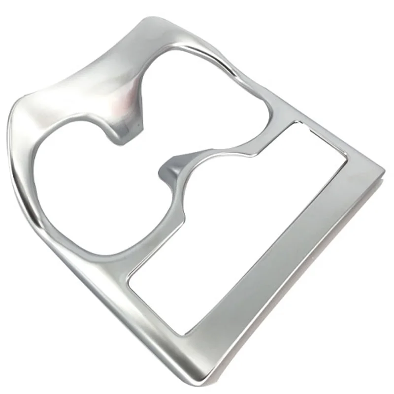 ABS Water Cup Holder Drink Cup Frame Trim Cover Sticker Styling for Nissan X-Trail T32 X Trail Rogue 2014 2015 2016 2017 2018