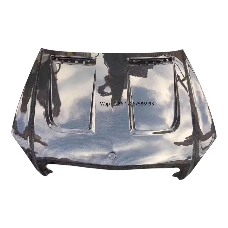 

LD Style Front Carbon Fiber Engine Hood Ventilated Design for W221 S65