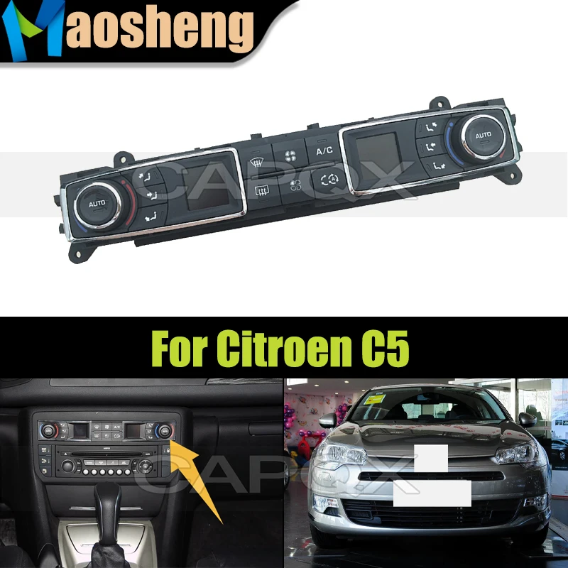 

Автомобильная панель управления кондиционером с двойным приводом для Citroen C5