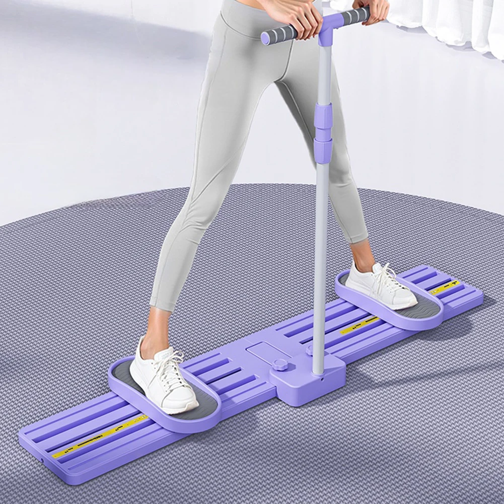 Non Slip Simulated Ski Trainer Adjustable Ski Machine Pelvic Floor Muscle Exercise Equipment for Leg Pelvic Floor Muscle Workout