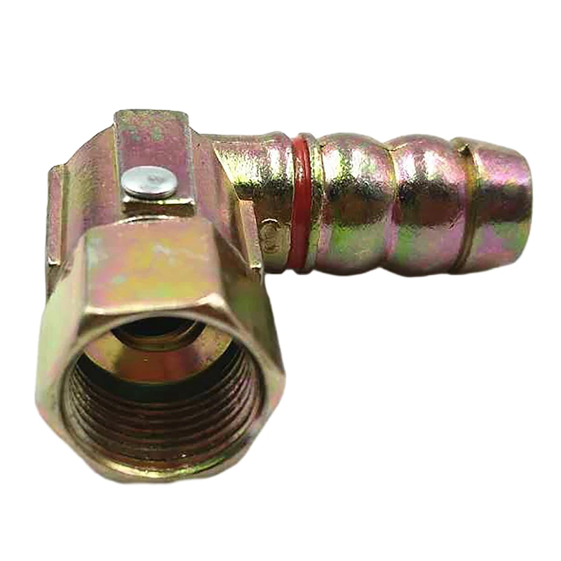 1pc Brass Hose Fitting 11mm 19mm Gas Cooker Universal Joint Hose Connection Internal Thread Intake Elbow Screw Connector Coupler