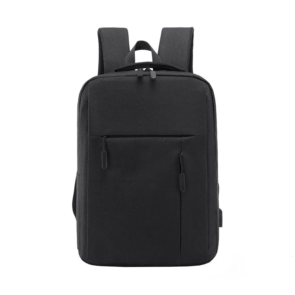 

Laptop Backpack Business Casual Durable Portable Black Teenagers Adults Waterproof Adjustable Straps Full Separate Compartment