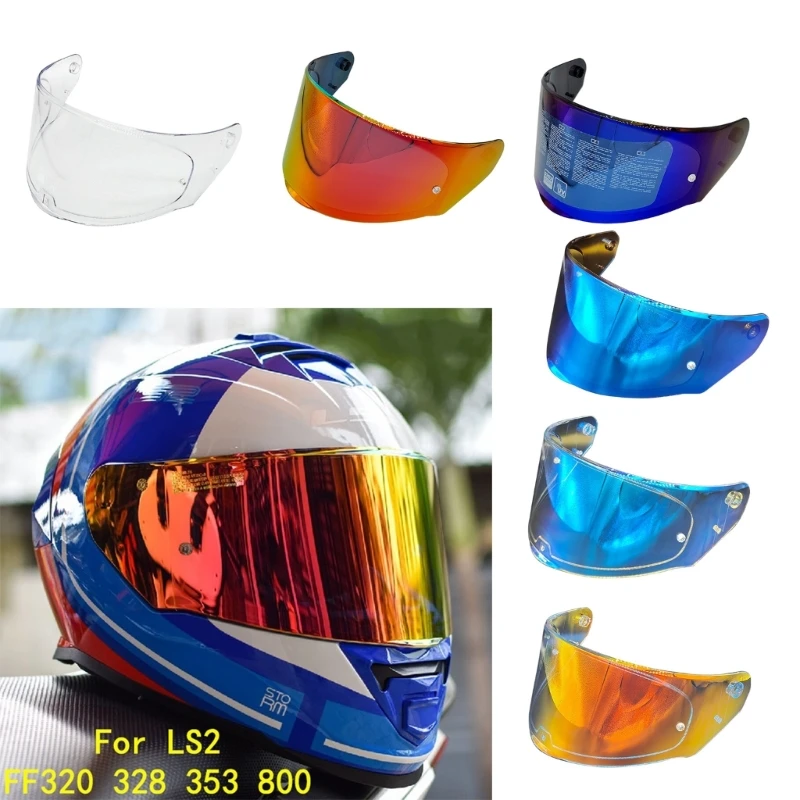 

Motorcycle Helmet Lens Visor Helmet Glasses Lens Full face for LS2 FF353 320 328 800 ff320 ff353 ff800 helmets lens