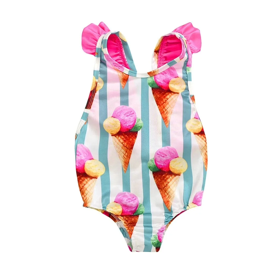 Swimsuits for Baby Girls Baby Girls Swimsuit Toddler Bikini Bow Swimwear Beach Bathing Suit Pink,80