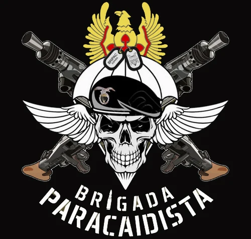 Camiseta BRIPAC CALAVERA MG42 - Brigada Paracaidista Española