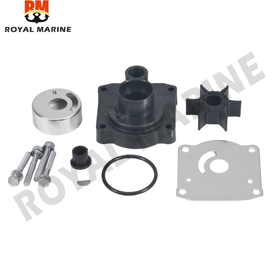 

Water Pump Impeller Repair Set Kit 61N-W0078-11 Fit for Yamaha 4-Stroke F25 25hp 2 STROKE C30 1993-1997 61N-W0078 61N-W0078-00