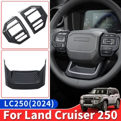 스티어링 휠 장식 파스터 적용 가능 2024 도요타 랜드 크루저 250 1958 프라도 LC250 J250 For 2024 Toyota Land Cruiser 250 Prado인테리어 업그레이드 액세서리 튜닝 수정
