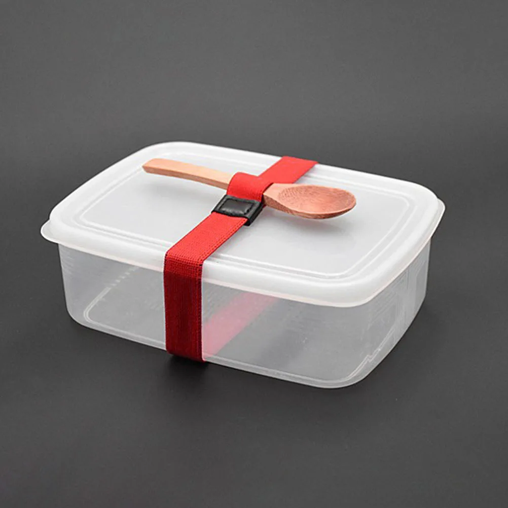 4 قطعة حزام بينتو مرن قوي طويل الأمد مريح المثبت لصناديق الطعام المنزلية في الهواء الطلق استخدام قابلة لإعادة الاستخدام المدمجة بينتو #2