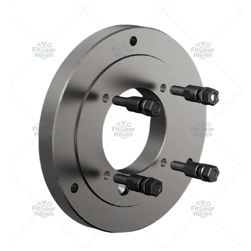 CNC Lathe Spindle C-Type Flange Plate, 3-Jaw & 4-Jaw Chuck Connection Transition Plate