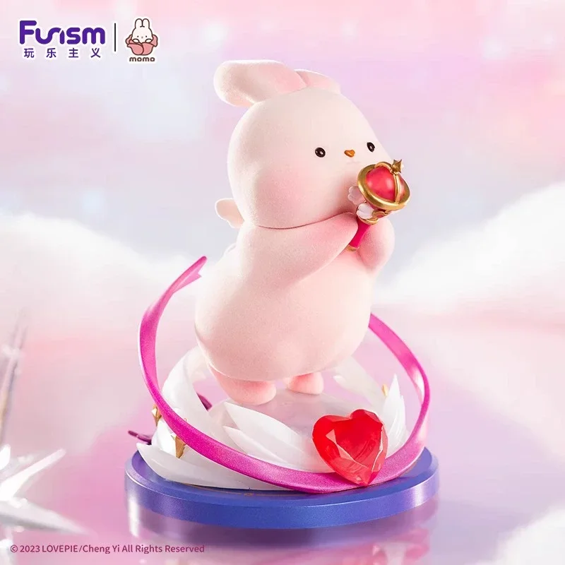 Momo coelho mágico kawaii figura de ação estatueta coletar ornamentos modelo desktop decoração do quarto anime estátua menina presente surpresa