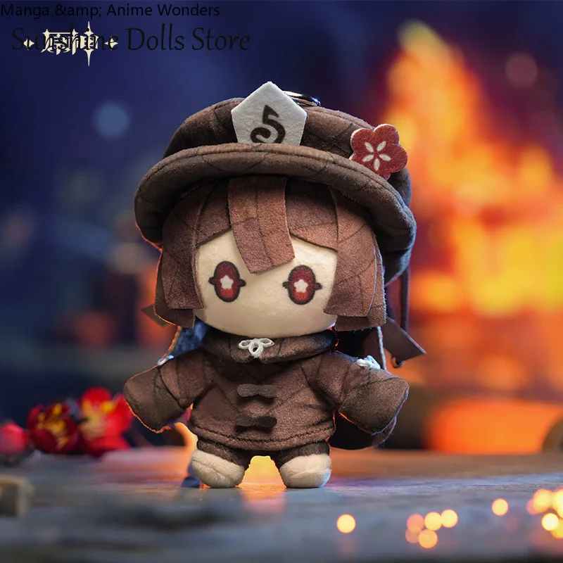 Presale Game Genshin Impact Official Merch miHoYo Original Authentic Hu Tao Plush Doll Pendant Key Chain Anime Birthday Gift