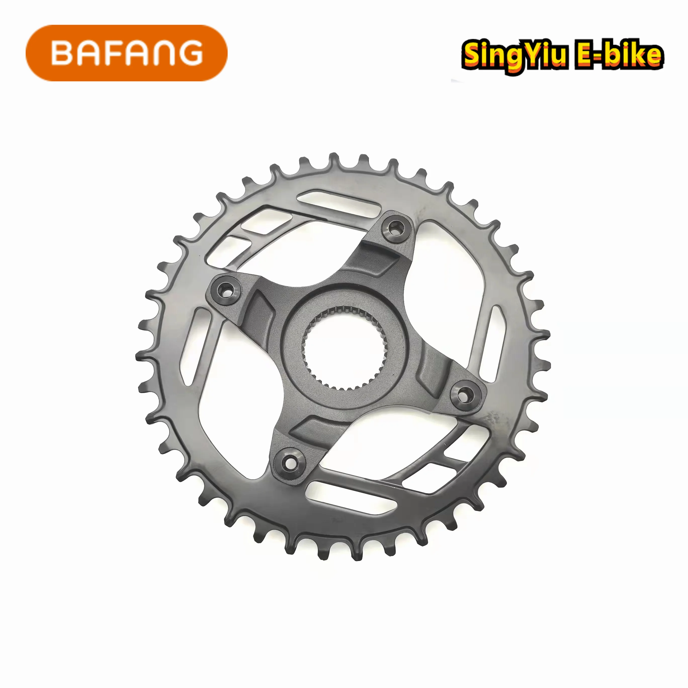 E-Bike BAFANG Central Motor Gear Plate 104BCD Steel Material PROWHEEL 32T34T36T38T40T Positive And Negative Teeth