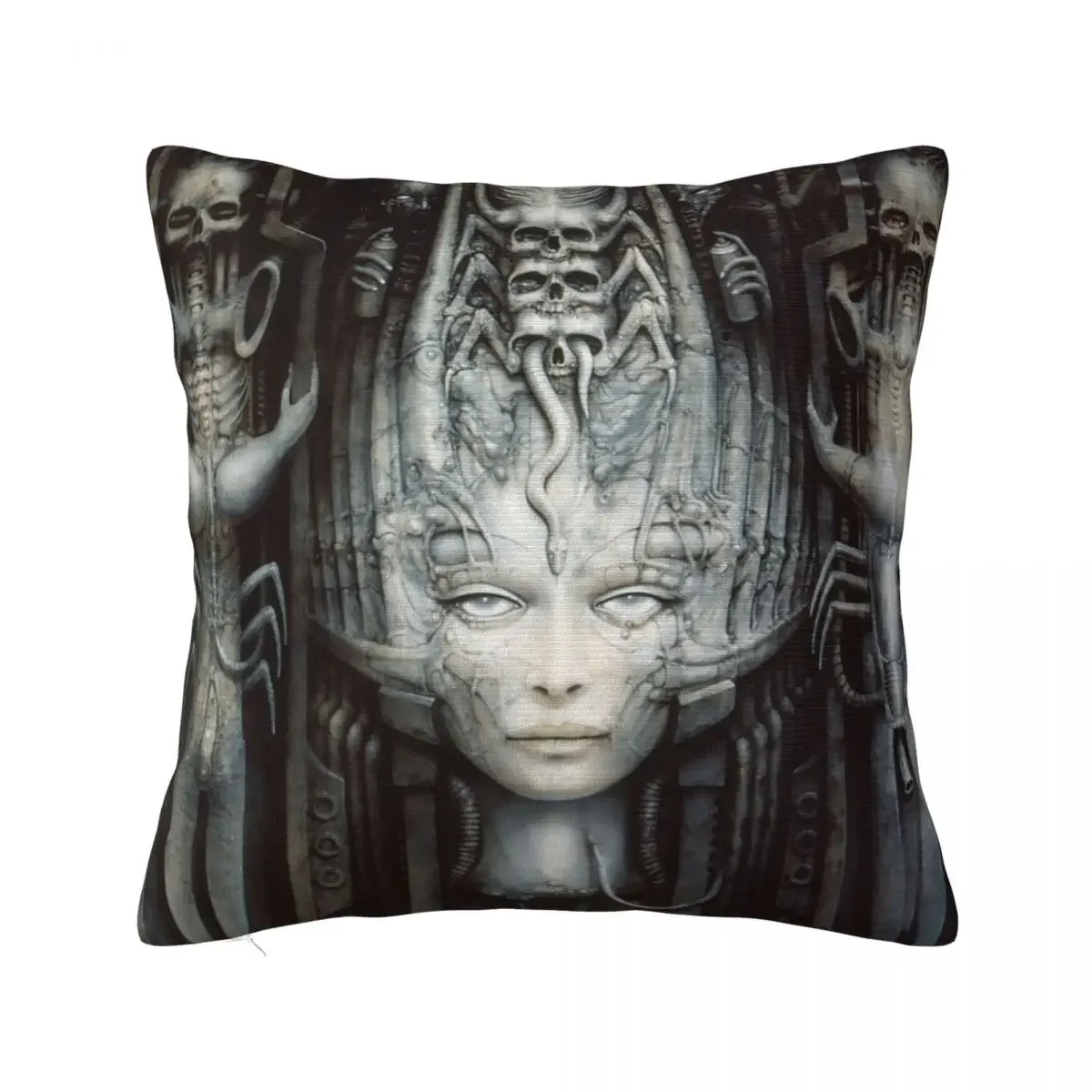 H.R Giger - Li 1 - Art Throw Pillow home decor items christmas decorations 2024