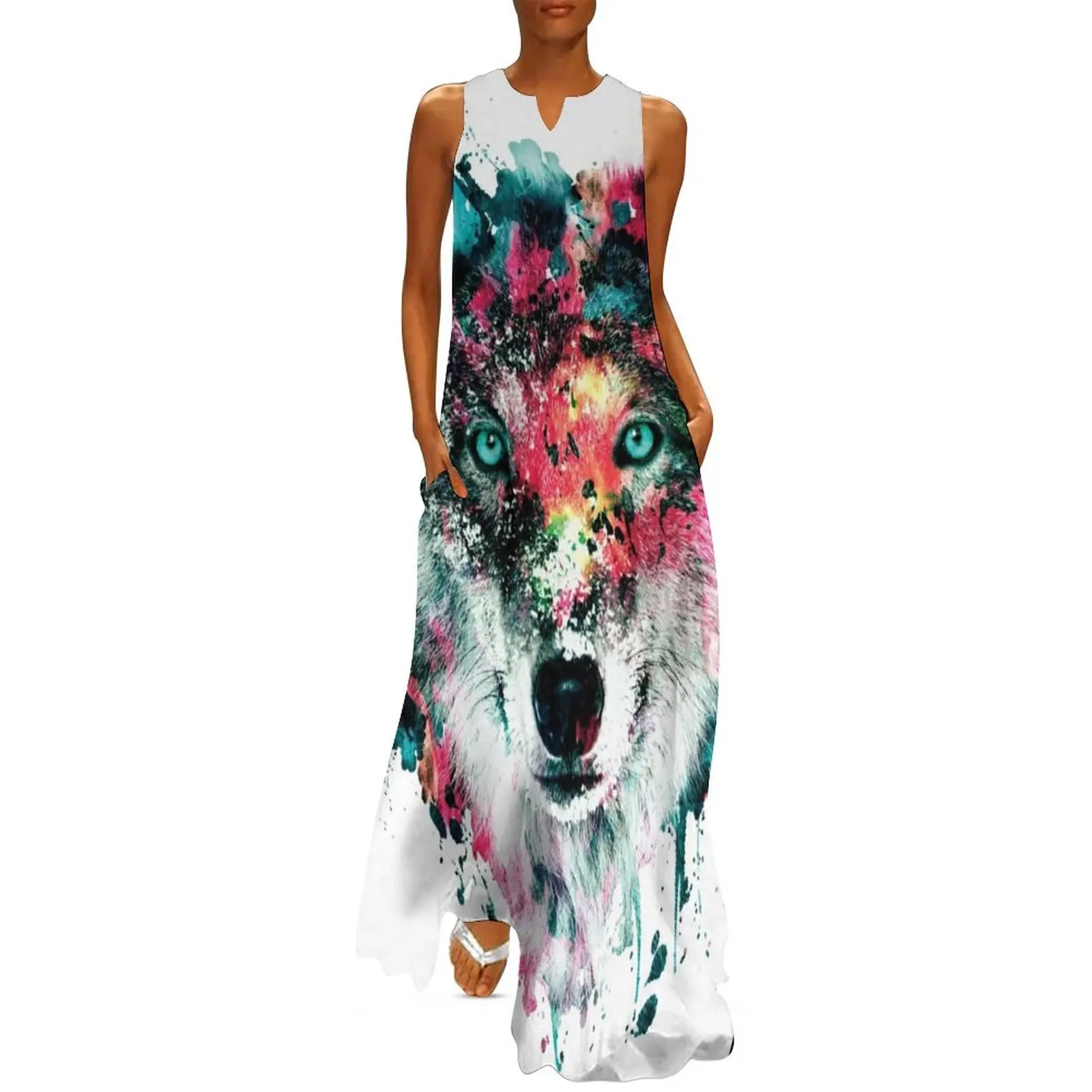 

Wolf II Long Dress Women's summer suit ladies dresses for special occasions Dress