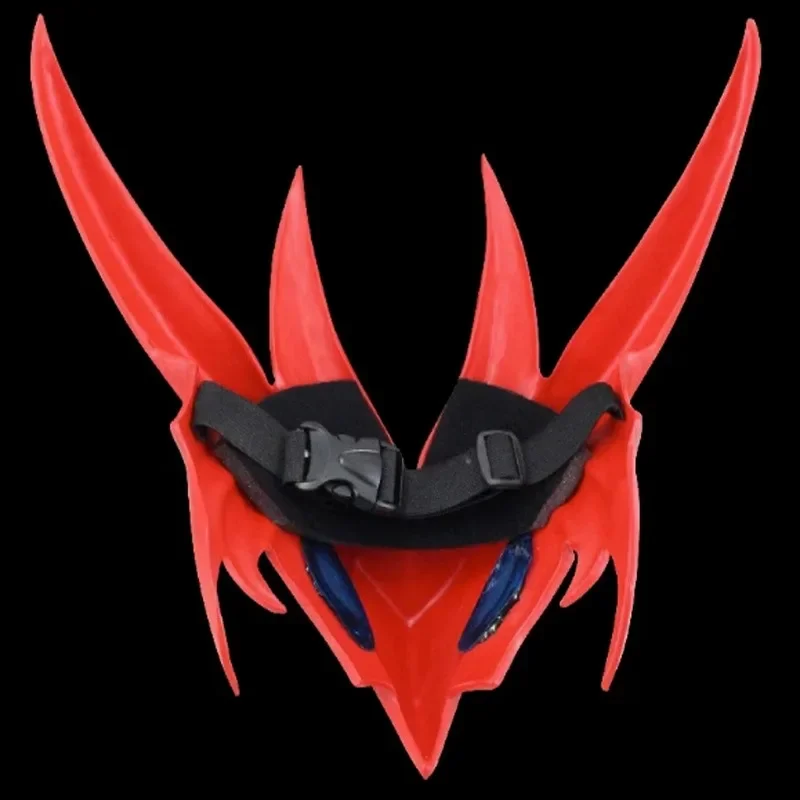 Game LOL Heartsteel Yone Cosplay Props Masker Mannen Vrouwen Halloween Party Carnaval Rollenspel Accessoires Hars Masker Met LED Licht