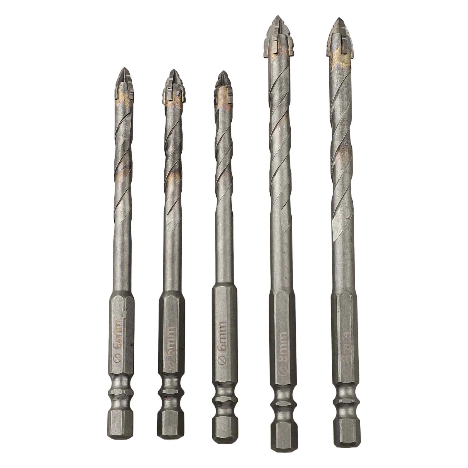 Carbide Drill Bit Eccentric Drill Bit DIY Projects For Glass Drilling High-Speed Rotation Precise Positioning For Glass