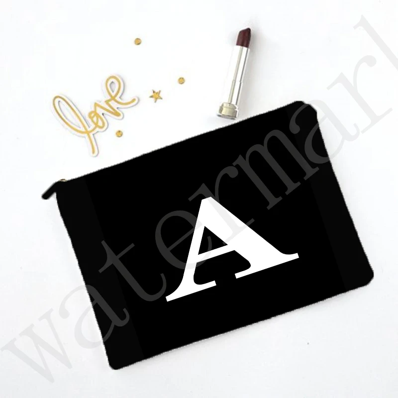 Letters Gedrukt Cosmetische Zakken Bachelorette Party Toiletartikelen Organizer Pouch Bruid Huwelijksgeschenken Bruidsmeisje Make-Up Gevallen