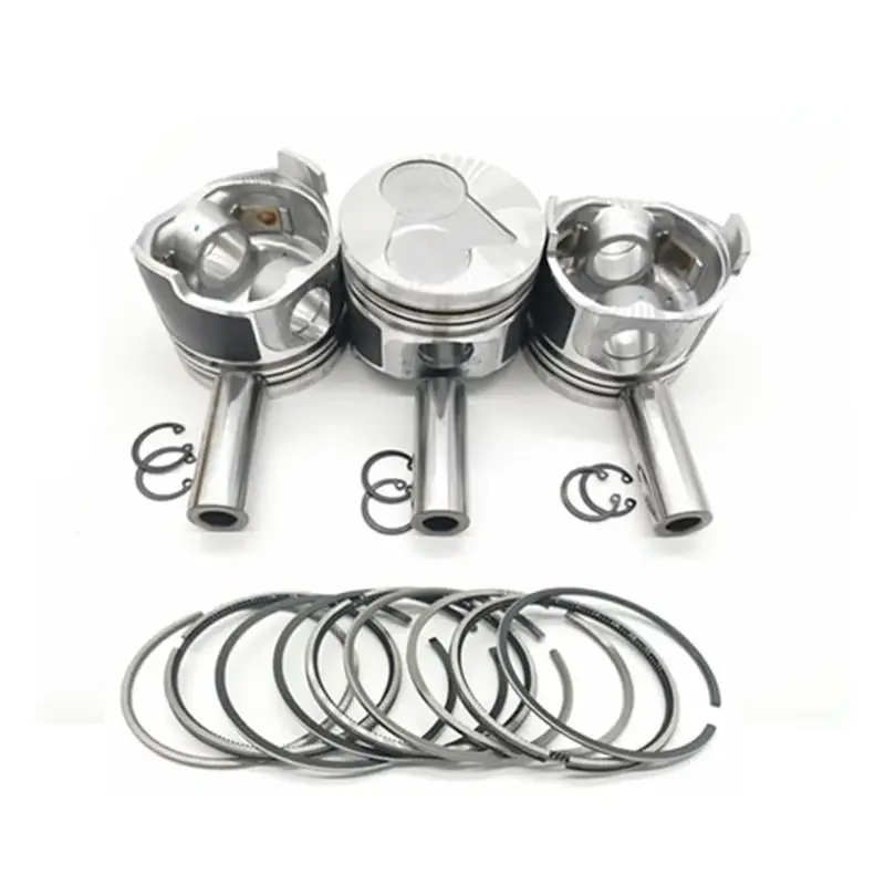 D722 D722E Piston Kit 16851-21112 Ring 16853-21050 For Kubota Tractor B1610 BX1850 Excavator AL20DX K008 Loader 604 SX603